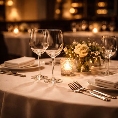 White Tablecloths playlist cover